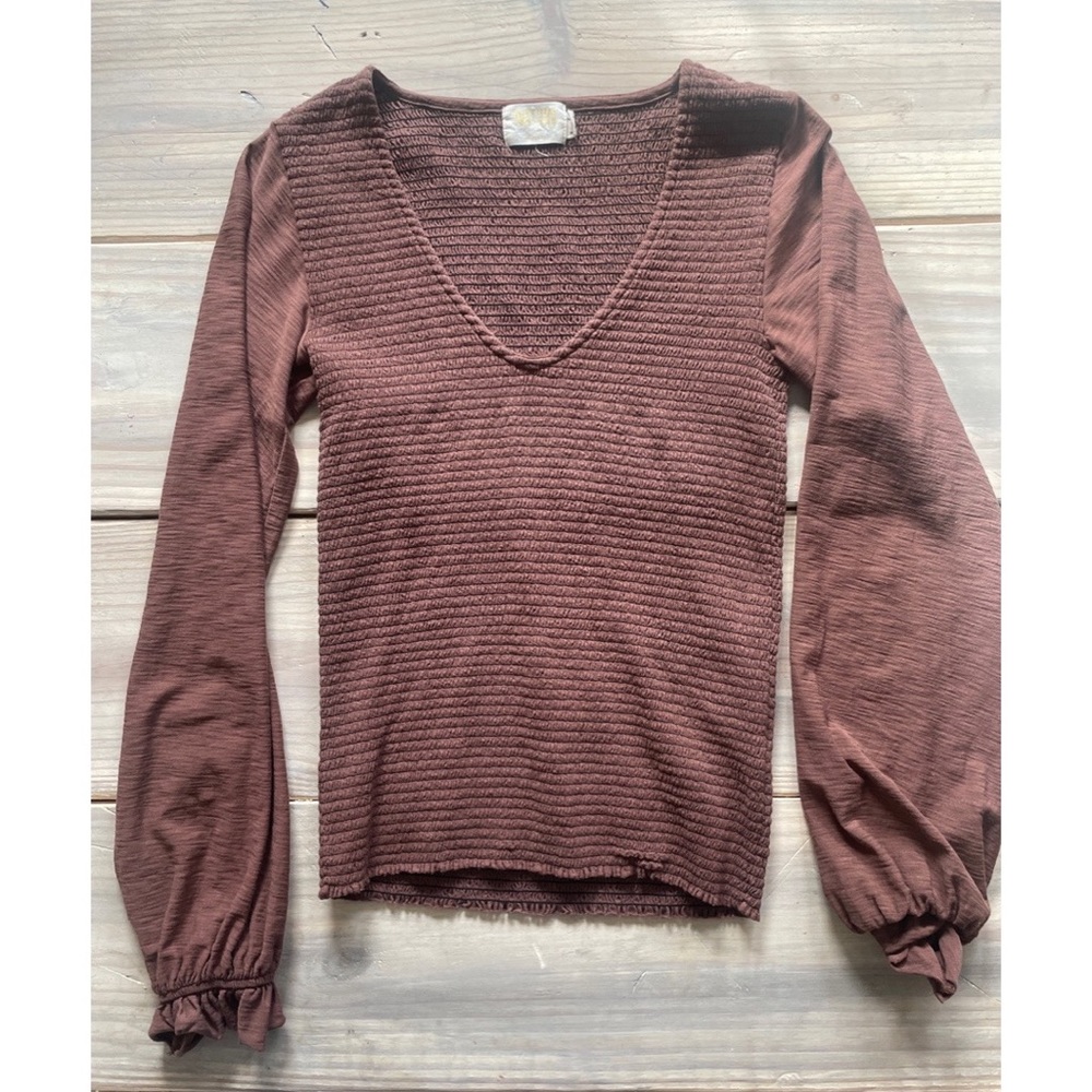Nation LTD long sleeve tee XS